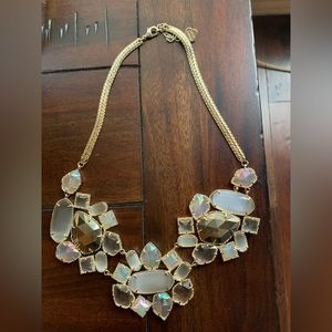 Gold Vintage Melissa statement necklace